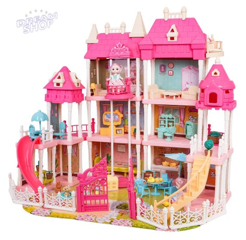 MEGA Domek dla Lalek + Akcesoria