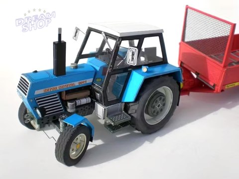 Model kolekcjonerski do sklejania TRAKTOR Zetor Crystal 8011 1:32 ZA5889