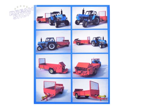 Model kolekcjonerski do sklejania TRAKTOR Zetor Crystal 8011 1:32 ZA5889