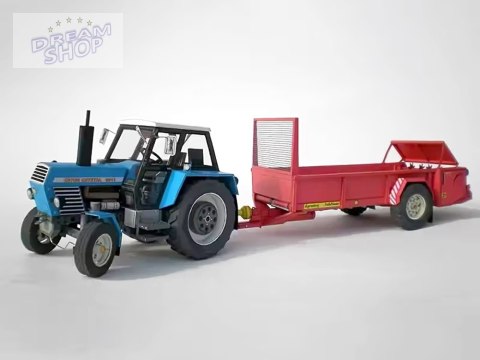 Model kolekcjonerski do sklejania TRAKTOR Zetor Crystal 8011 1:32 ZA5889