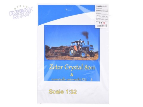 Model kolekcjonerski do sklejania TRAKTOR Zetor Crystal 8011 1:32 ZA5889