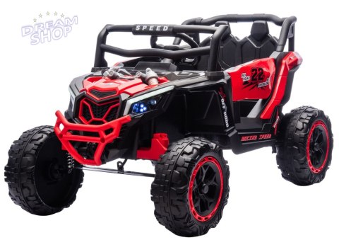 Pojazd na akumulator M2 Czerwony 4x4 Pojazd na akumulator M2 Czerwony 4x4