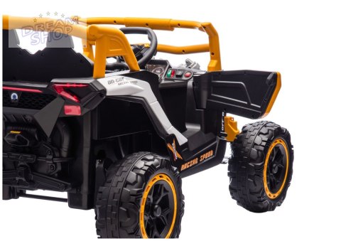 Pojazd na akumulator M2 Żółty 4x4 Pojazd na akumulator M2 Żółty 4x4