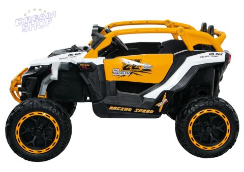 Pojazd na akumulator M3 Żółto-Biały 4x4 Pojazd na akumulator M3 Żółto-Biały 4x4