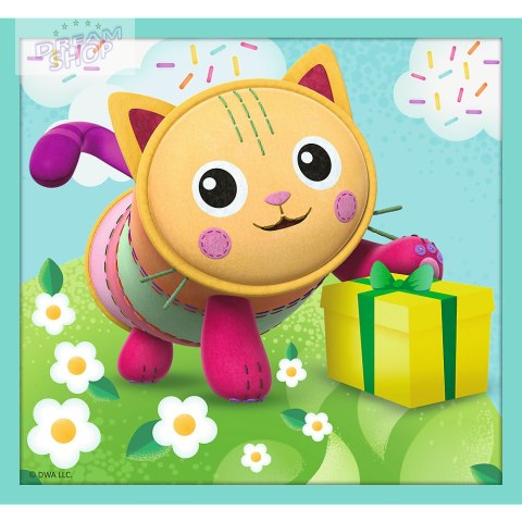 Puzzle - 10w1 - W świecie Gabi - Koci Domek Gabi - Trefl 96003