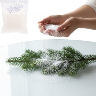 SZTUCZNY ŚNIEG DO DEKORACJI SYPKI OZDOBNY BIO 4000ML