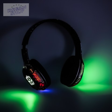 Słuchawki bezprzewodowe nauszne Bluetooth Gaming Sport czarne