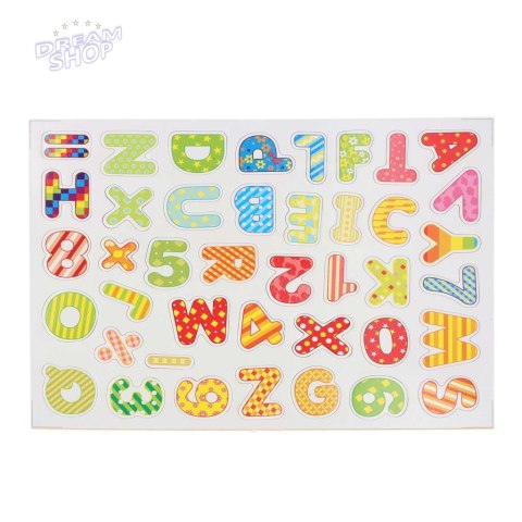 Tablica drewniana LULILO Kredo akcesoria kredy markery magnesy kosze 110cm