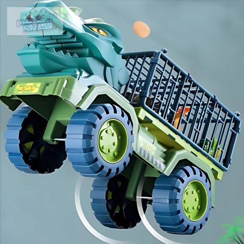 WOOPIE Ciężarówka Dinozaur Transporter Figurki