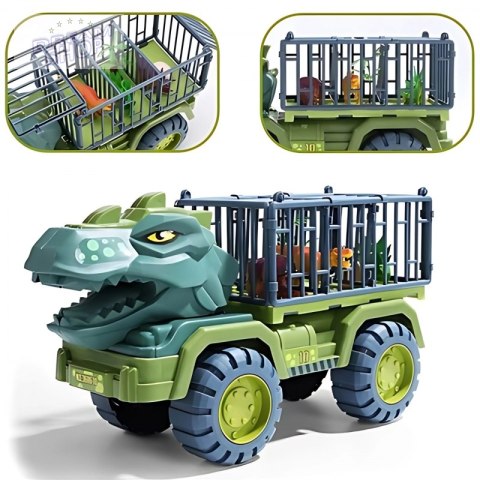 WOOPIE Ciężarówka Dinozaur Transporter Figurki
