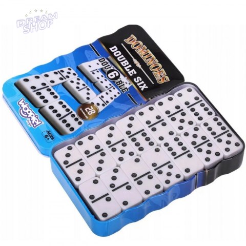 WOOPIE Domino Klasyczna Gra Logiczna 28 Kostek