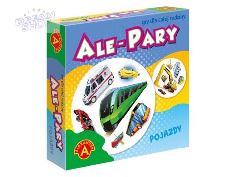 Alexander Gra na spostrzegawczość memory Ale pary Pojazdy GR0719