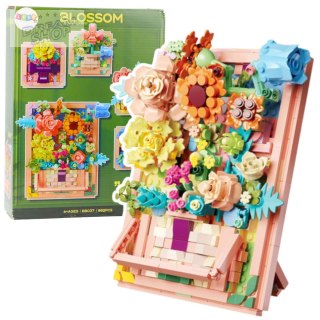 Klocki Konstrukcyjne Kwiaty w Ramce Kompozycje 4w1 882 el.