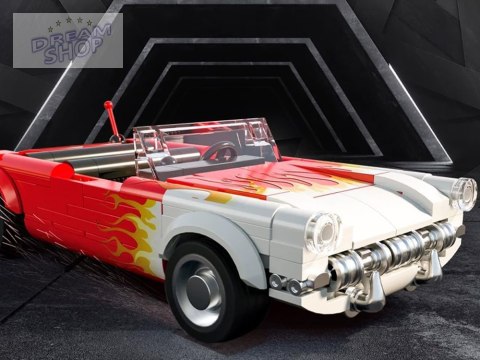 Klocki konstrukcyjne samochód klasyk hot rod Roadster 249ele ZA5817