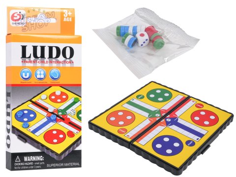 Magnetyczna Gra Planszowa Ludo