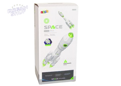 Rakieta Kosmiczna Kosmos Dym Para Wodna Dźwięk Światła