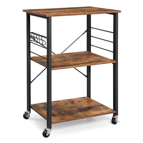 Regał na kółkach SAMBOR rustic