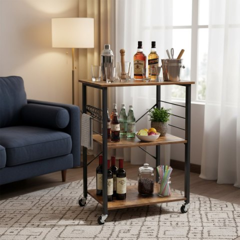 Regał na kółkach SAMBOR rustic