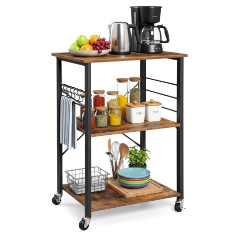 Regał na kółkach SAMBOR rustic