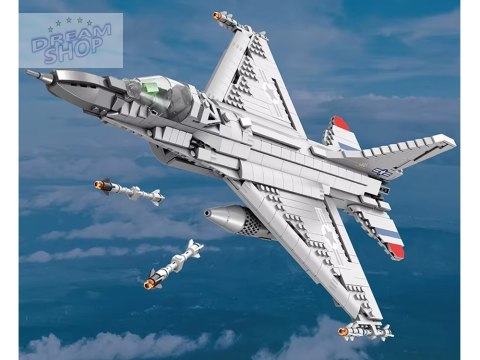 Reobrix Klocki konstrukcyjne samolot myśliwiec F16 1337ele ZA5801