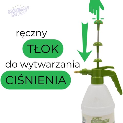 SPRYSKIWACZ CIŚNIENIOWY DO ROŚLIN 2L KINZO - MIX