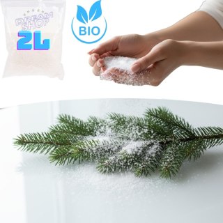 SZTUCZNY ŚNIEG DO DEKORACJI SYPKI OZDOBNY BIO 2000ML