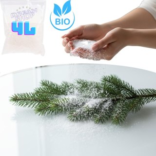 SZTUCZNY ŚNIEG DO DEKORACJI SYPKI OZDOBNY BIO 4000ML