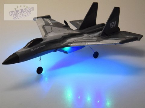 Samolot Sky Show Lekki Składany Samolot z Pianki z LED Napędem USB RC0721