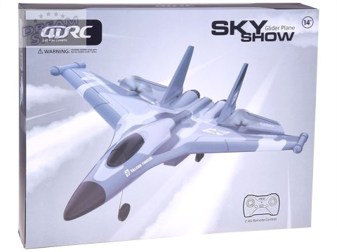 Samolot Sky Show Lekki Składany Samolot z Pianki z LED Napędem USB RC0721