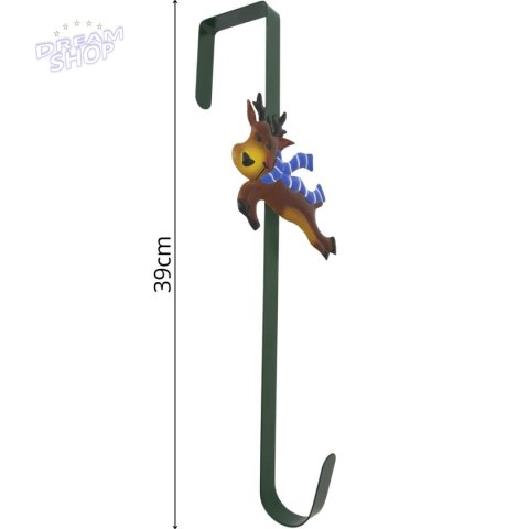 WIESZAK UCHWYT DO STROIKÓW 39CM RENIFER