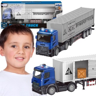 WOOPIE Ciężarówka Kontenerowa z Efektami Świetlnymi i Dźwiękowymi!