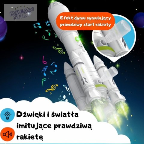WOOPIE Interaktywna Rakieta Kosmiczna Space Set