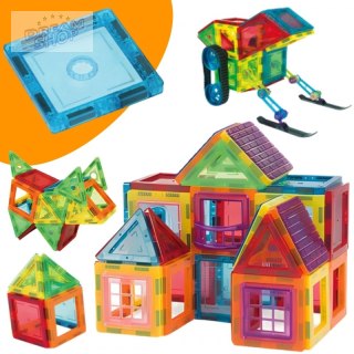 WOOPIE Klocki Magnetyczne 3D Edukacyjne Neodymowe Panele Dla Dzieci