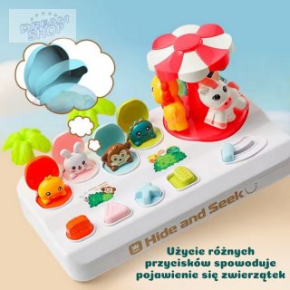 WOOPIE Wyskakujące Zwierzątka Pop Up Karuzela Zabawka Interaktywna