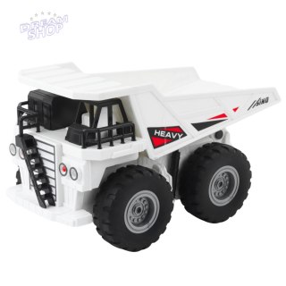 Ciężarówka Wywrotka Zdalnie Sterowana RC Światła Dźwięki Biała 1:24