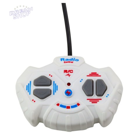 Koparka Budowlana Zdalnie Sterowana RC Światła Biała 1:30