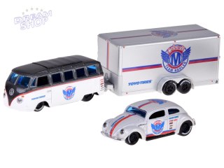 Maisto Licencjonowane Auta Metalowe Volkswagen Van Samba i VW Beetle ZA5968