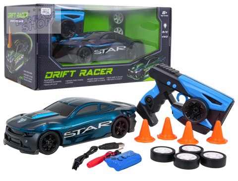 Pojazd R/C STAR Niebieski