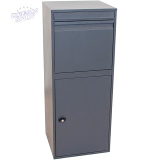 SKRZYNKA NA PRZESYŁKI KURIERSKIE LISTY 2W1 STOJĄCA 38X41X102CM 1068749