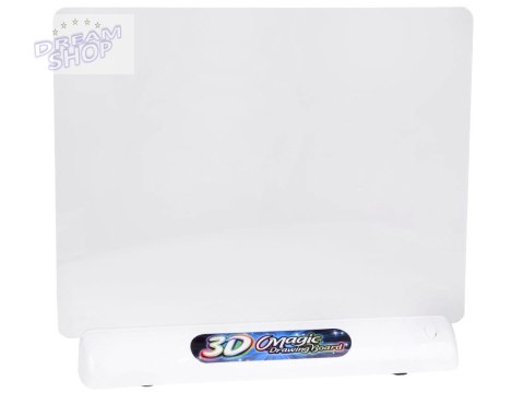 Tablica do Rysowania 3D z Podświetleniem LED + Pisaki i Okulary TA0114