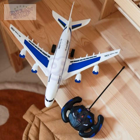 WOOPIE Niebieski Zdalnie Sterowany Samolot Pasażerski Airline