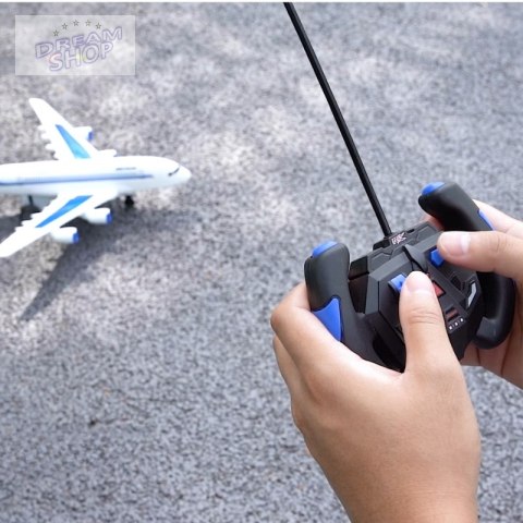 WOOPIE Niebieski Zdalnie Sterowany Samolot Pasażerski Airline