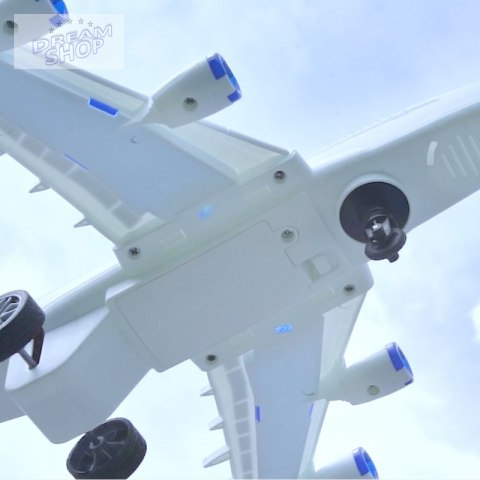 WOOPIE Niebieski Zdalnie Sterowany Samolot Pasażerski Airline