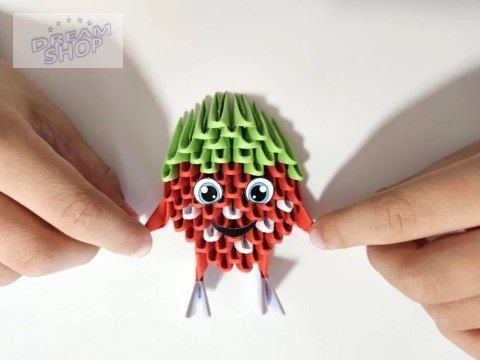 Alexander zestaw kreatywny ORIGAMI 3D - TRUSKAWKA ZA6071