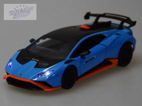 Auto Metalowe Lamborghini Huracan STO 1:32 Efekt Dźwięk i Światło ZA5949