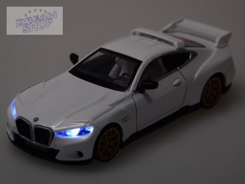 Auto Metalowe sportowe BMW 3.0 CSL 1:34 Efektami Dźwięk i Światło ZA5948