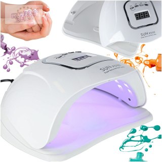 Lampa do paznokci Sun X10 UV 45 LED 280W manicure hybrydy żele