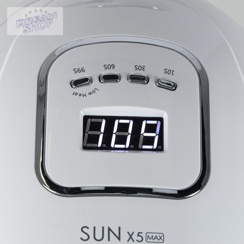 Lampa do paznokci Sun X10 UV 45 LED 280W manicure hybrydy żele