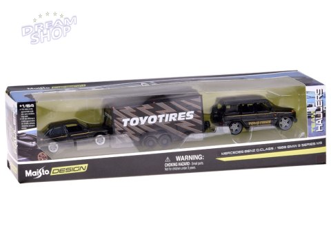 Maisto Licencjonowane Auta Metalowe Mercedes-Benz G 1988 i BMW M3 E30 ZA5960