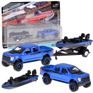 Maisto Licencjonowane Auto metalowe Ford F-150 SVT Raptor 2021 łódź ZA5970